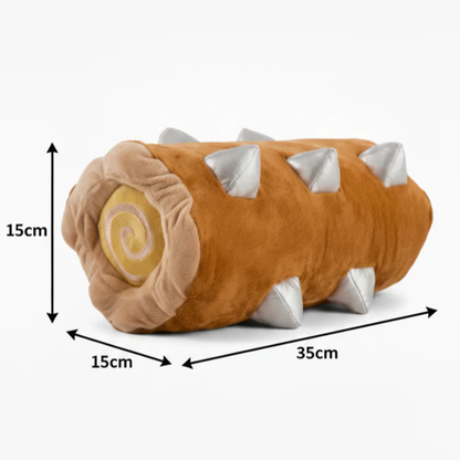 Plush Log with soft spikes